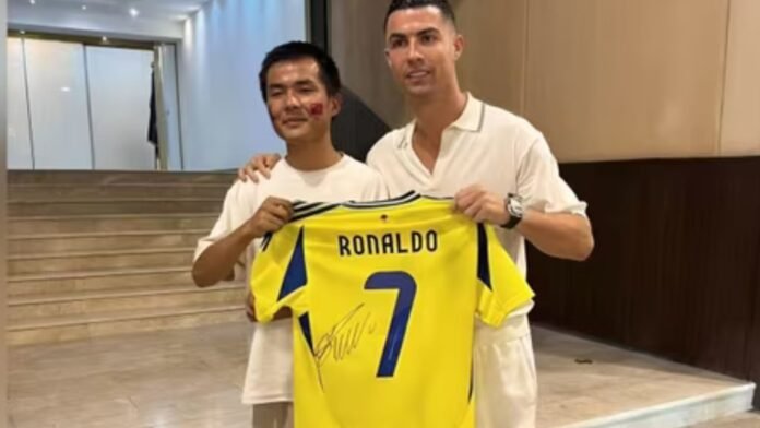 How a Ronaldo Chinese Superfan Biked Across 7 Countries to Meet His Idol