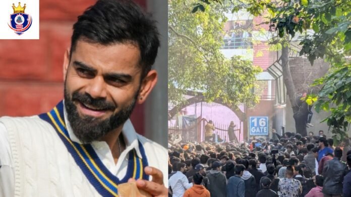 Over 15,000 Fans Storm Stadium for Virat Kohli’s Ranji Comeback