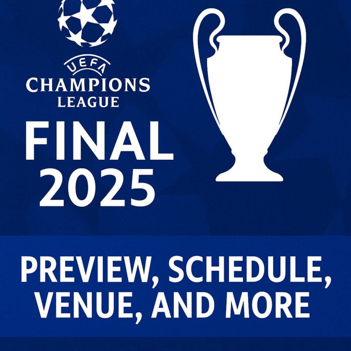 UEFA Champions League Final 2025: Preview, Schedule, Venue, and More