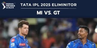TATA IPL 2025 Eliminator : MI vs. GT Match Report ! TATA IPL 2025 eliminitor MI vs. GT